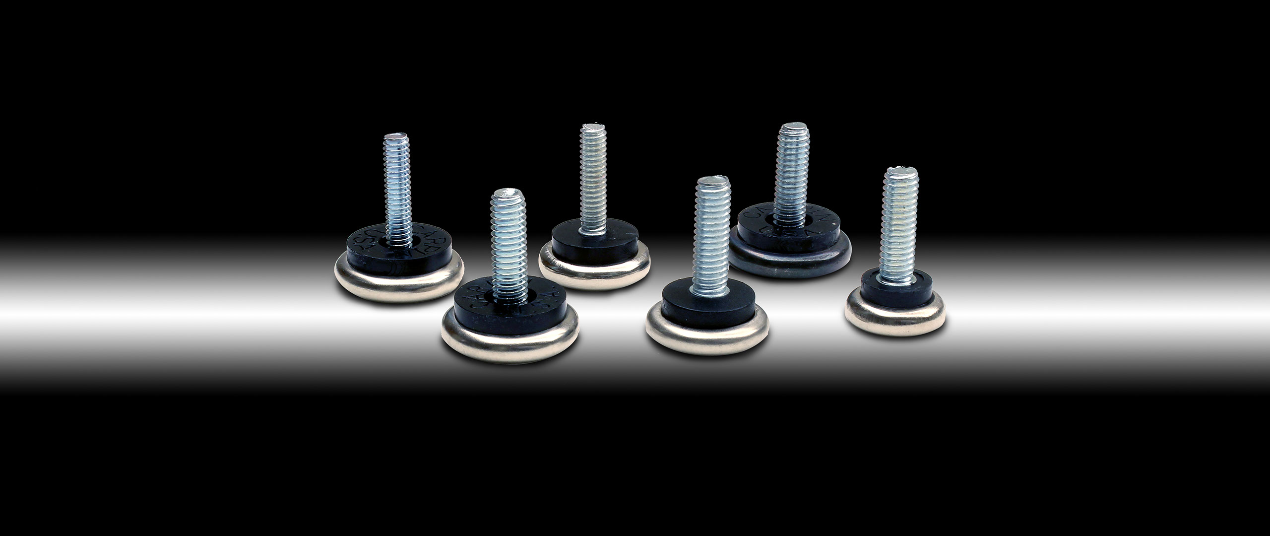 Adjustable Glides with Steel Base iin slide show