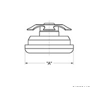 drawing of Assembled Plastic Tube Closure 